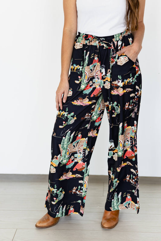 TH2109 BLACK WAGON PANT (7 PIECE)