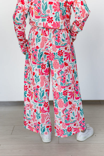 VR91  ACTIVE CROP PANT- PINK BOHO (7)