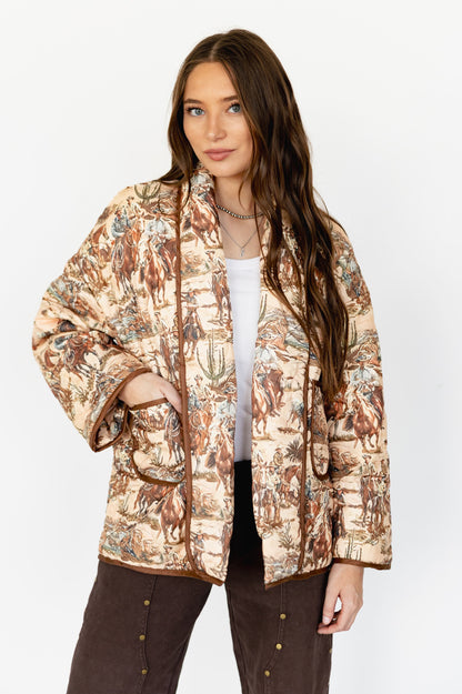 TH1070 COWBOY QUITTED JACKET (7 Piece)