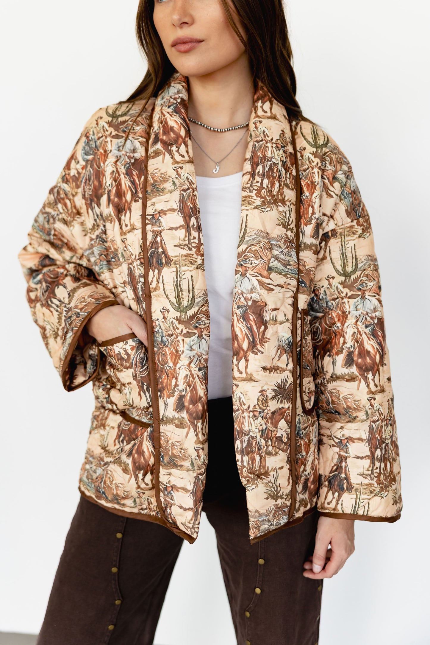 TH1070 COWBOY QUITTED JACKET (7 Piece)