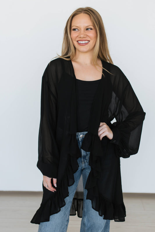 TH5004 BLACK CAPE  (1 Piece)