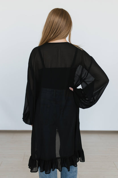 TH5004 BLACK CAPE  (1 Piece)