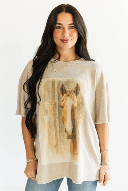 VR2 HORSE GRAPHIC TEE (7 PIECE WOMEN)