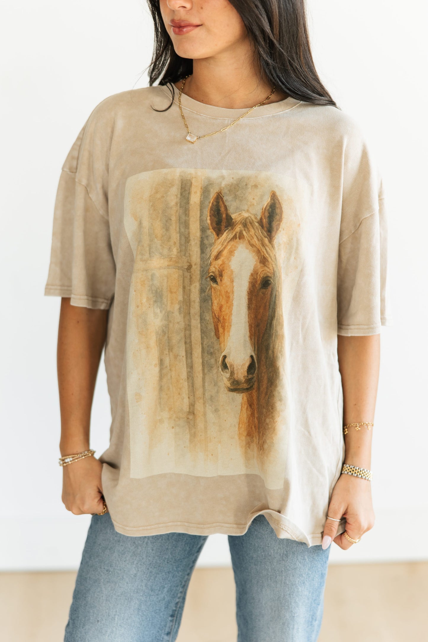VR2 HORSE GRAPHIC TEE (7 PIECE WOMEN)