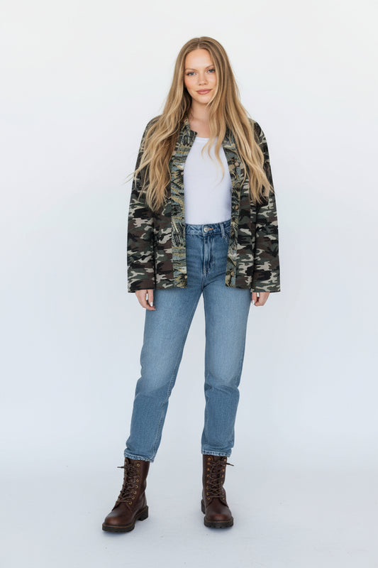 TH013 CAMO TIE JACKET (7 Piece)