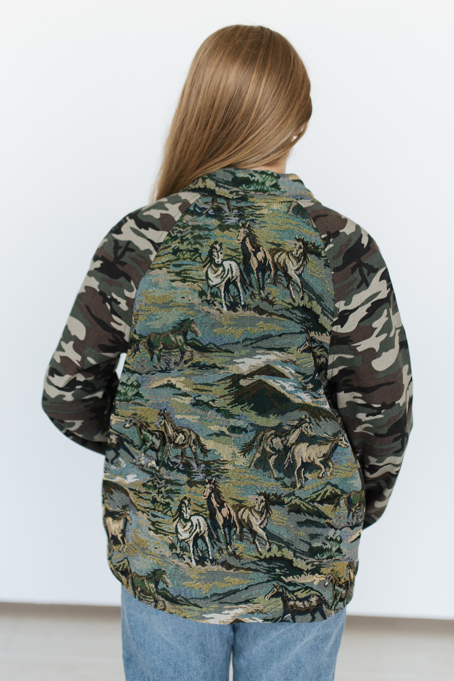 TH013 CAMO TIE JACKET (7 Piece)