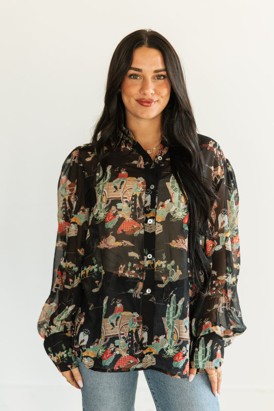 TH11  BLACK WAGON CHIFFON (7 Piece)