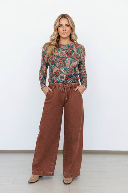 TH60 RUST OVERSIZED JEAN(7 Piece)