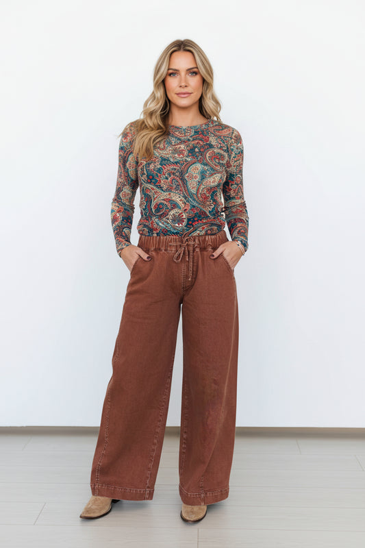 TH60 RUST OVERSIZED JEAN(7 Piece)