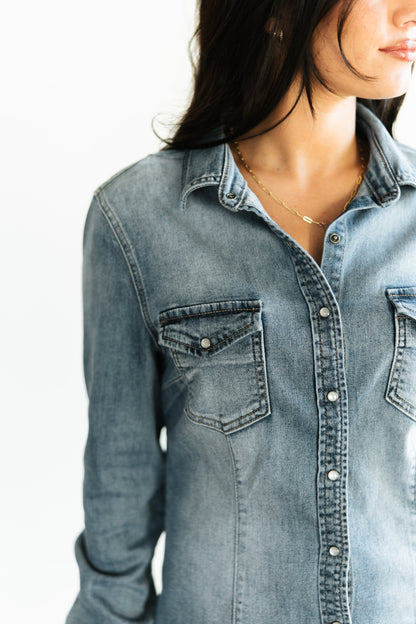 TH95 Denim  Pearl Snap (7 Piece)