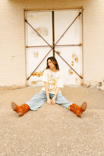 VR312 S365 SUNDAZED & WESTERN RAISED GRAPHIC TEE (1 Piece)