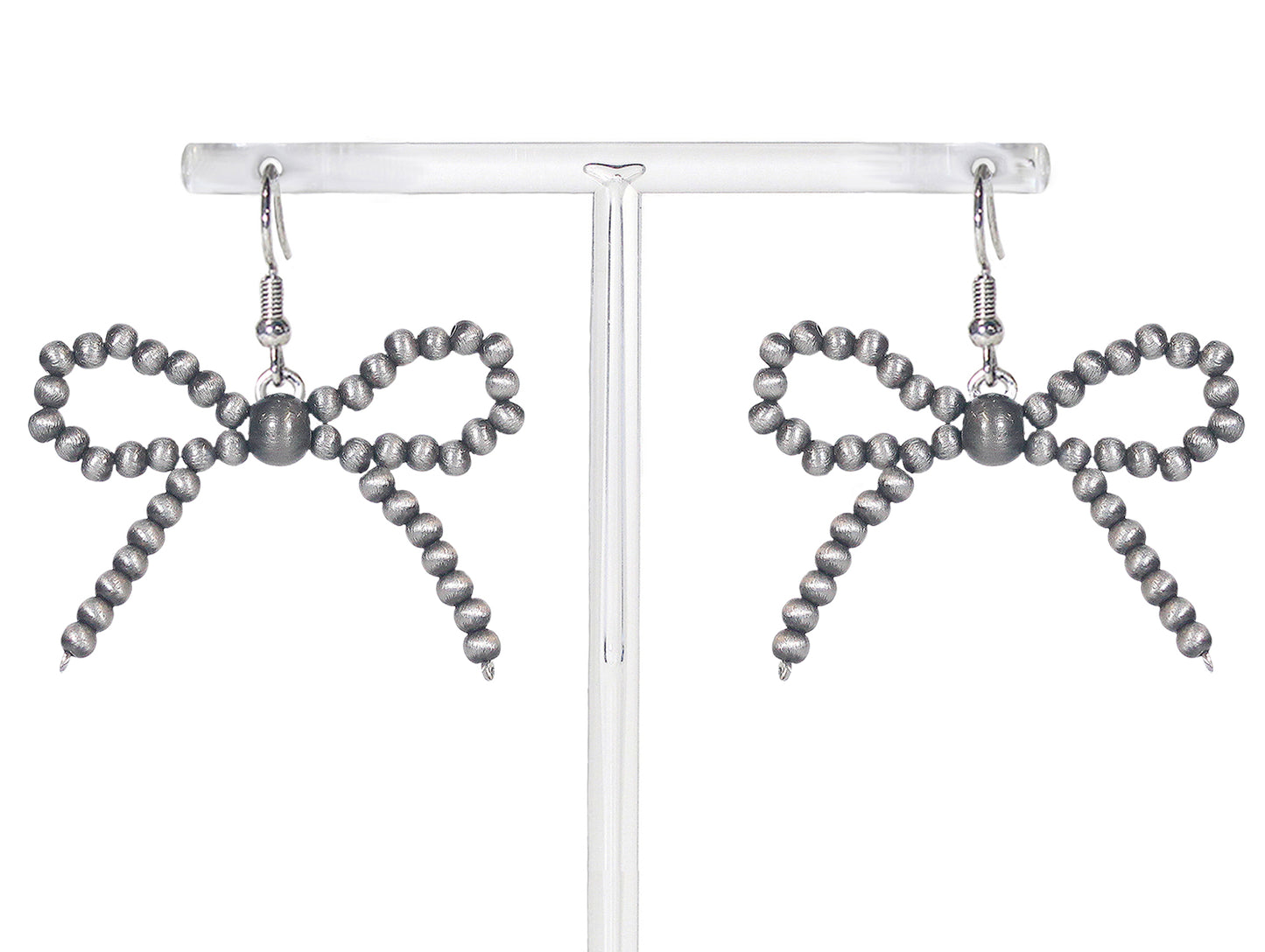 2507 R2-163  NAVAJO PEARL RIBBON EARRINGS SB