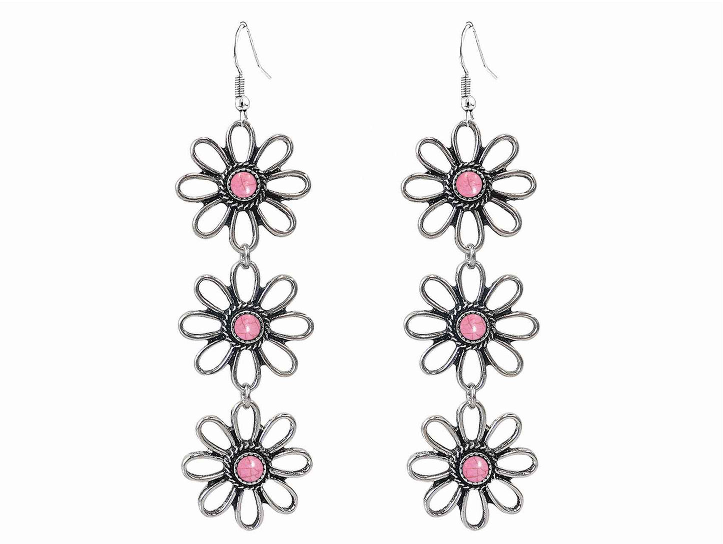 2988 R3-54 PINK FLOWER PENDANT ER