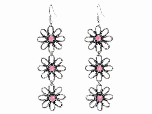 2988 R3-54 PINK FLOWER PENDANT ER
