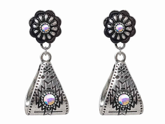 2997 H36 SBCRY FOLDED CONCHO DANGLE ER