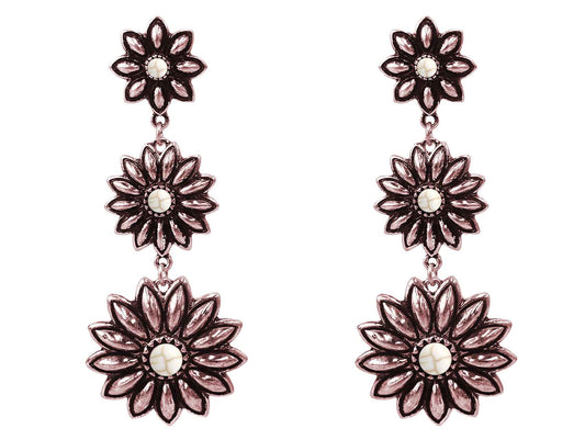 2998 H24 COPPER FLOWER PENDANT ER