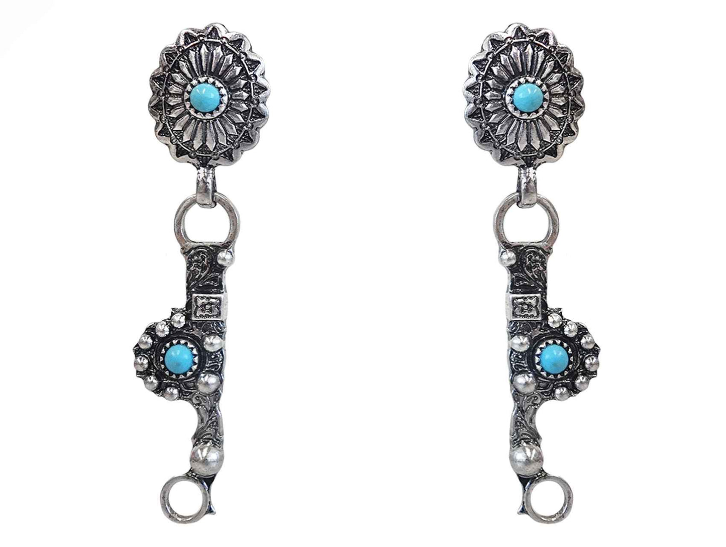 3009 R3-99 TURQ CONCHO SADDLE ER