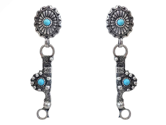 3009 R3-99 TURQ CONCHO SADDLE ER