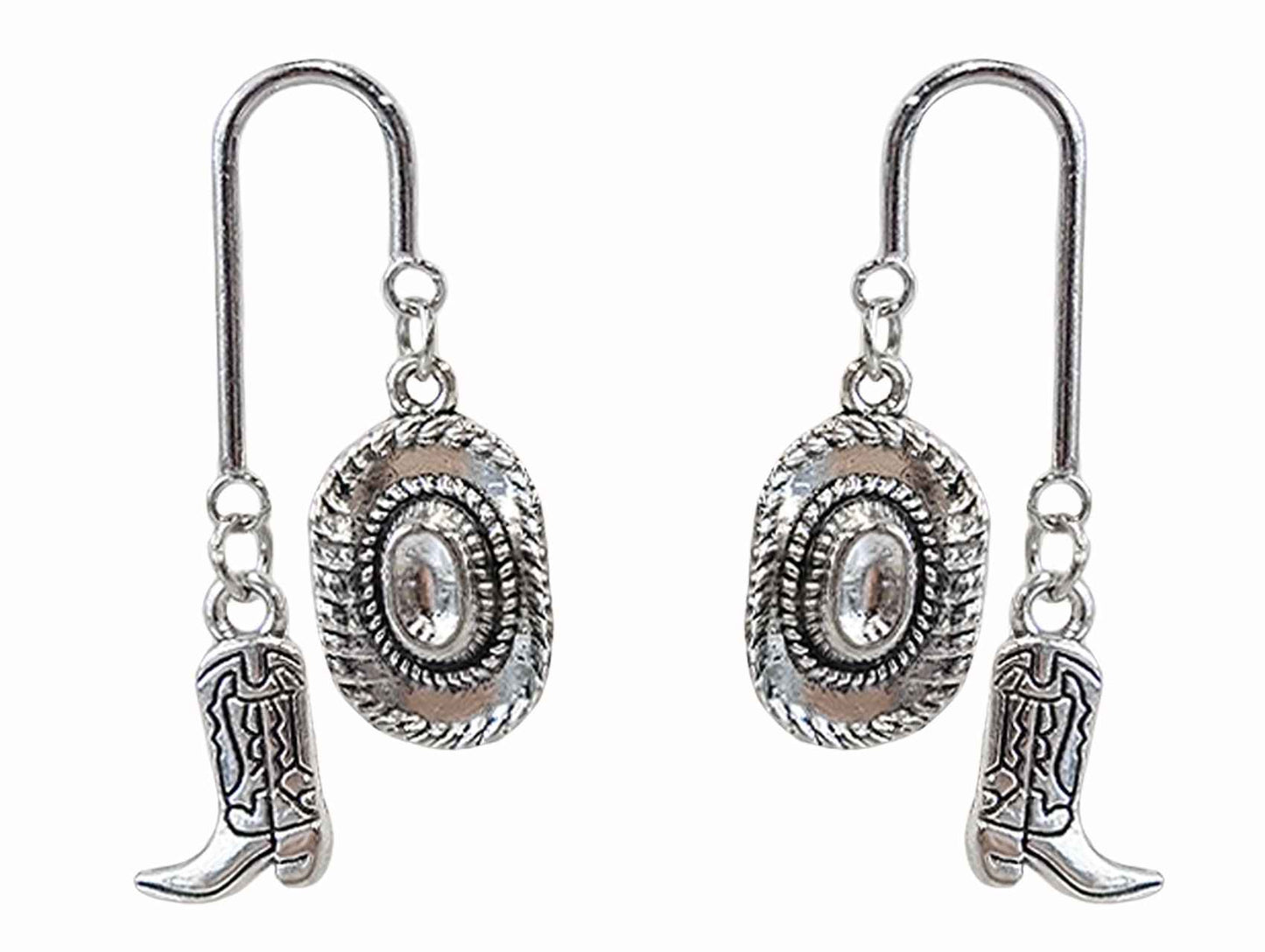 3069 T135 SILVER COWBOY HAT ER