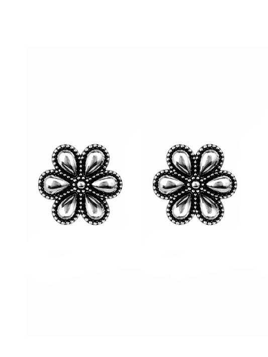 3588 SILVER 3DBALL FLOWER ER R1-167