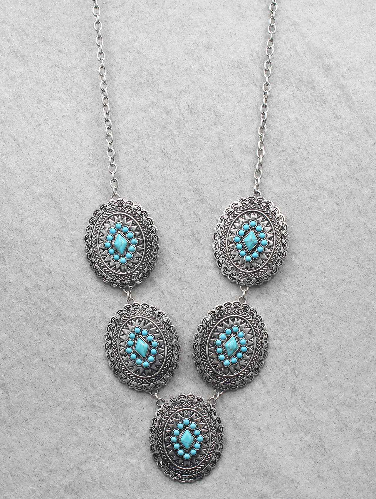 0576 HH150 WESTERN CHUNKY PENDANT 27” NKN-02