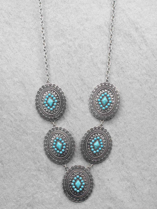 0576 HH150 WESTERN CHUNKY PENDANT 27” NKN-02