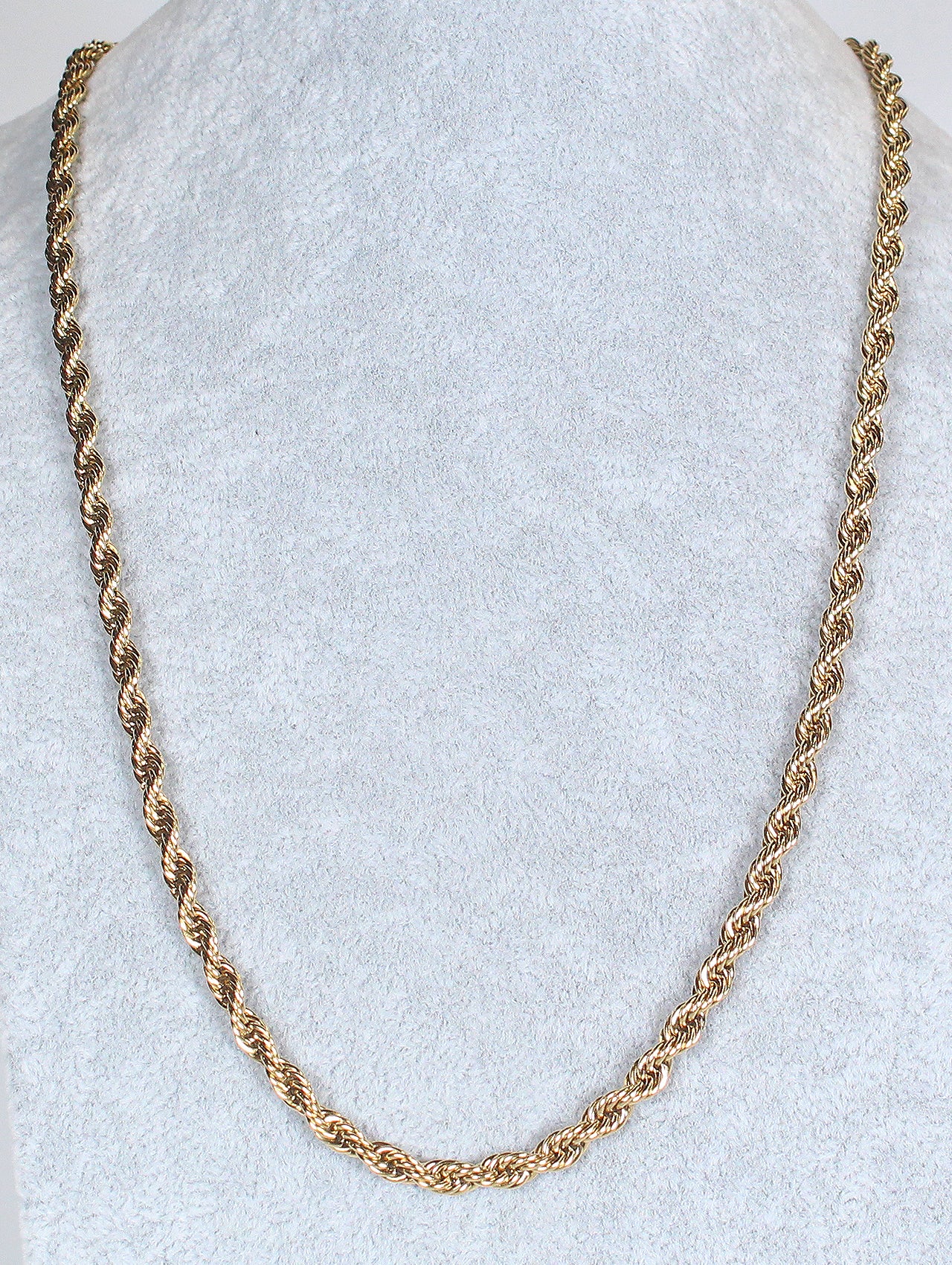 1428 R1-26 Twisted Texture 20” Necklace