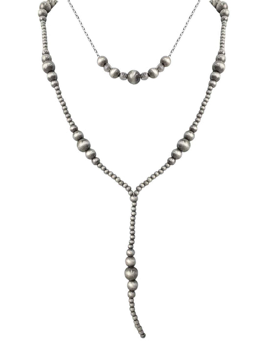 1706 HH204 SILVER 2 LAYERED NAVAJO NL