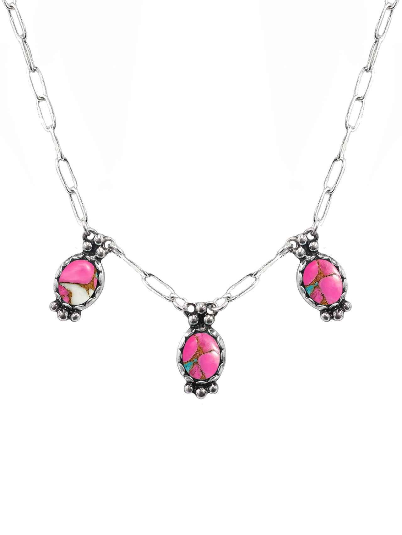 2016 PINK THREE CLUSTER 18"  NL H123