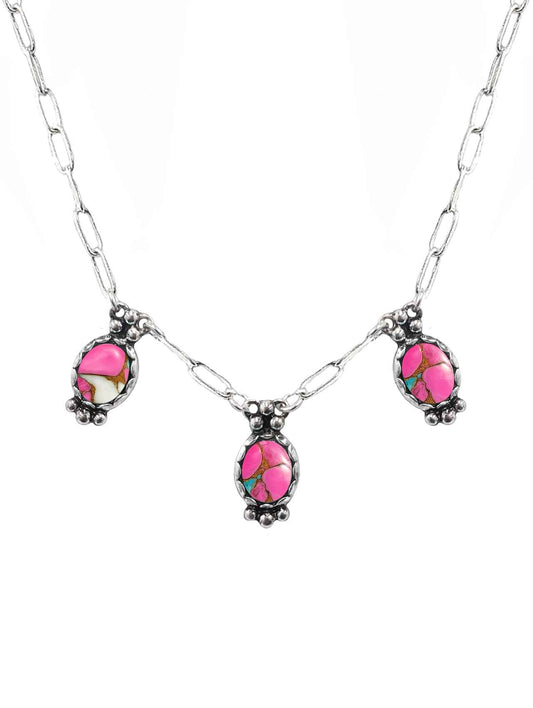 2016 PINK THREE CLUSTER 18"  NL H123