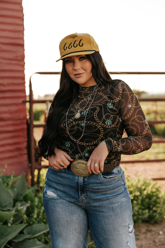 TH1221 BLACK GOLD CHAIN (7 Piece)