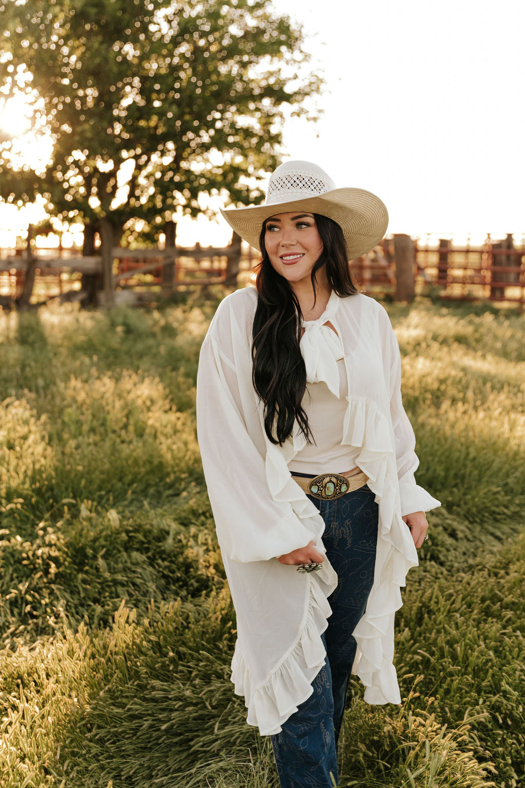 TH5004 IVORY CAPE  (7 Piece)