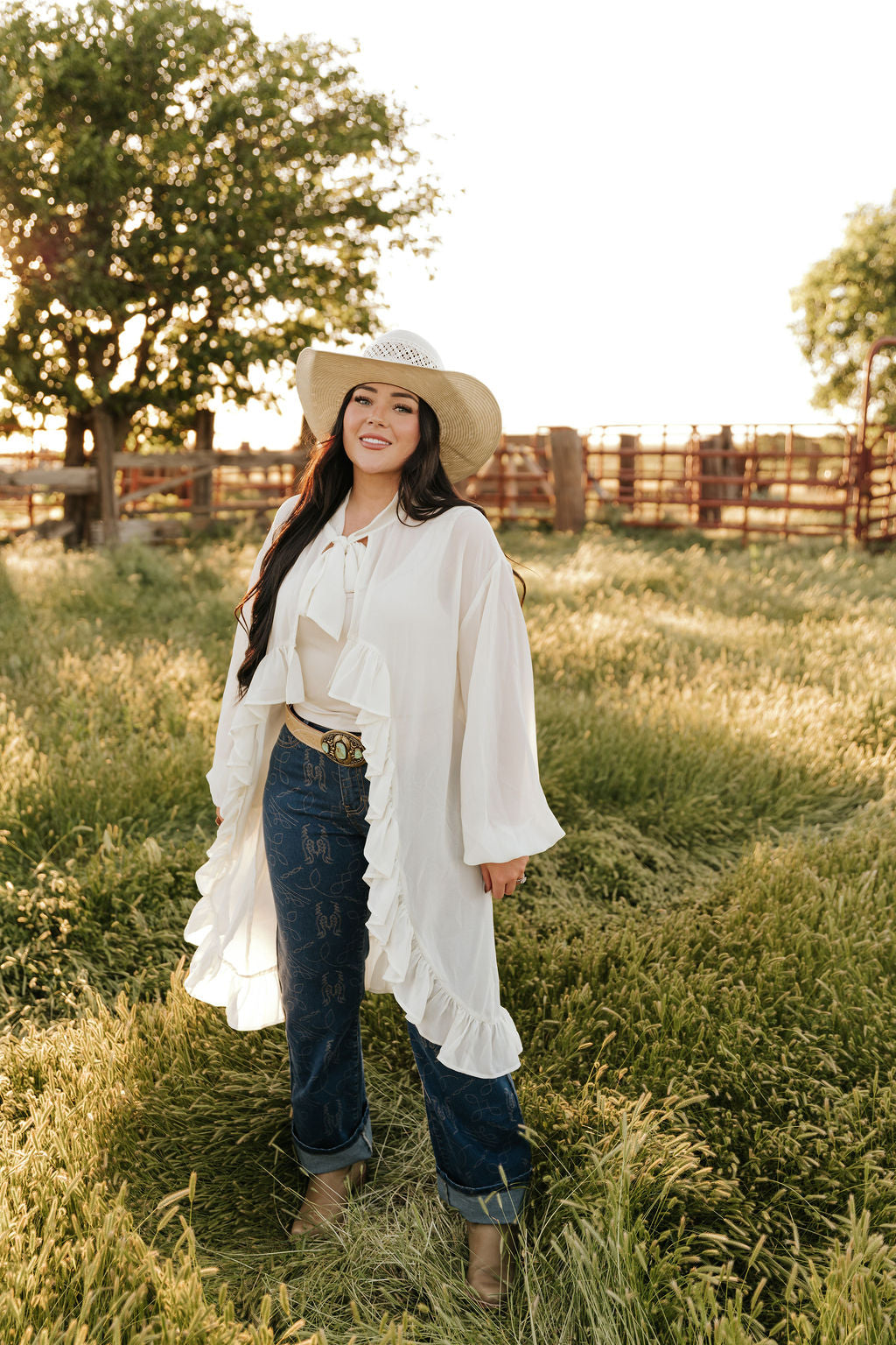 TH5004 IVORY CAPE  (7 Piece)