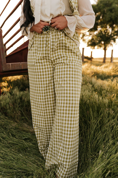 TH2109 S128 GREEN GINGHAM PANT (1 Piece)