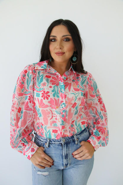 TH11 BOHO BOOT BLOUSE (7 Piece)