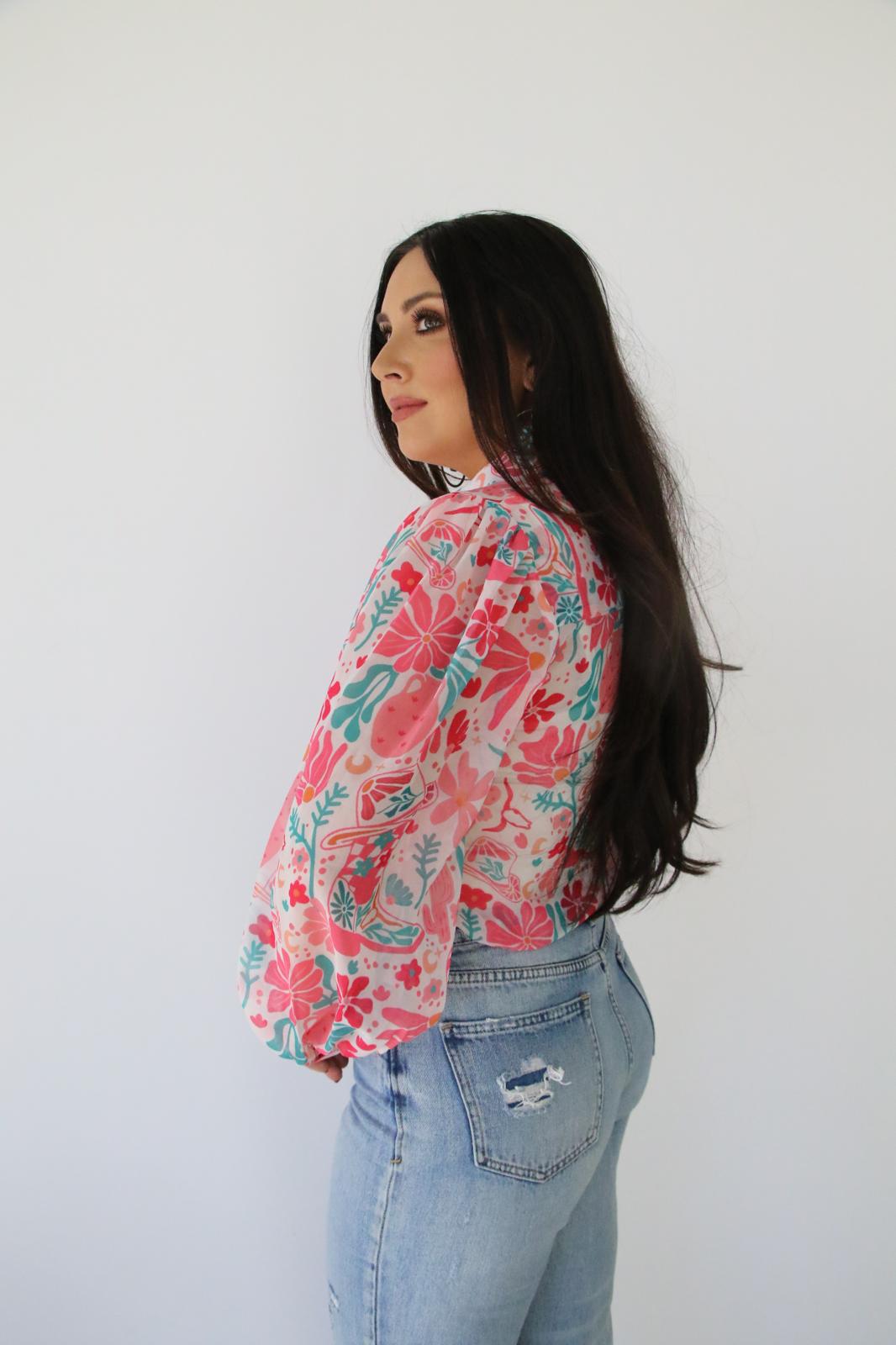 TH11 BOHO BOOT BLOUSE (7 Piece)