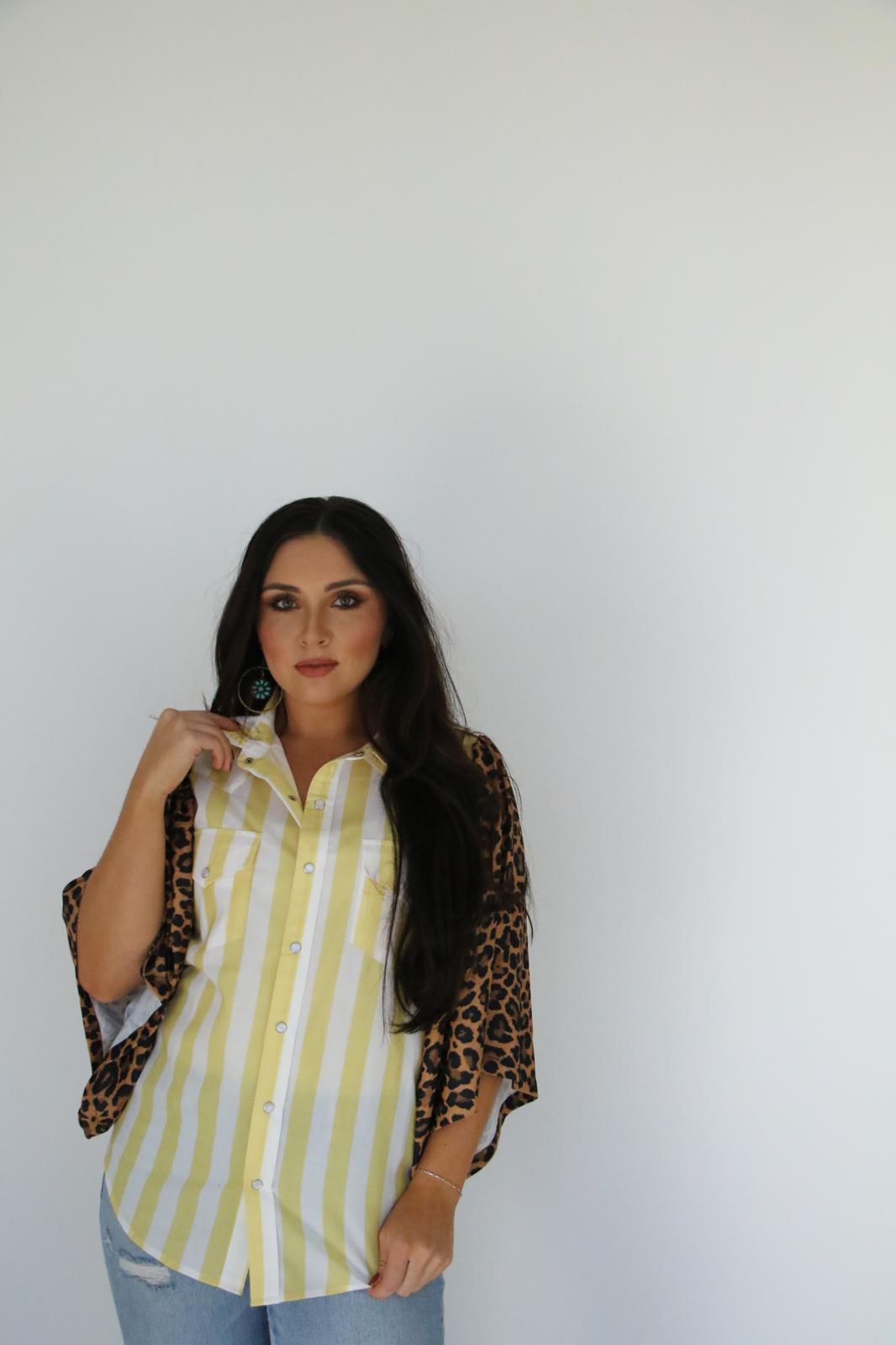 TH102 S198 MIXED YELLOW STRIPE(1 Piece)