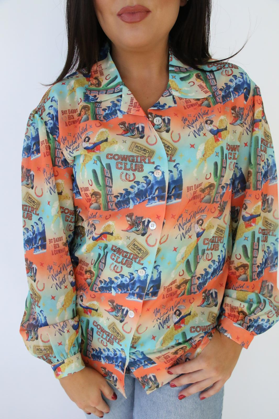 TH2780 COWGIRL CLUB COLLAGE(7 Piece)