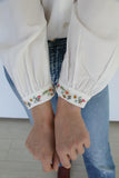 TH2782 IVORY EMBROIDERY FLORAL COLLAR BLOUSE (7)