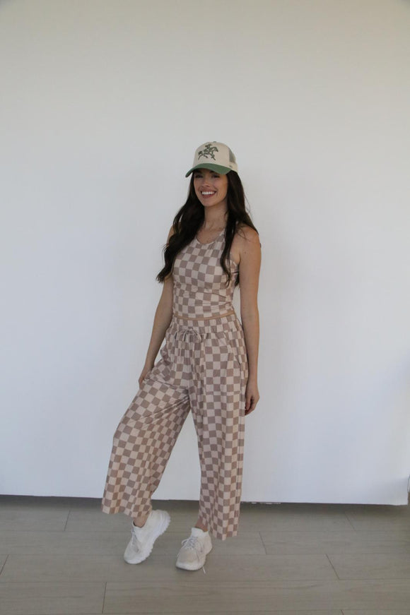 TH2110  CHECK ACTIVE PANT WITH BIKE LINER (7 Piece)