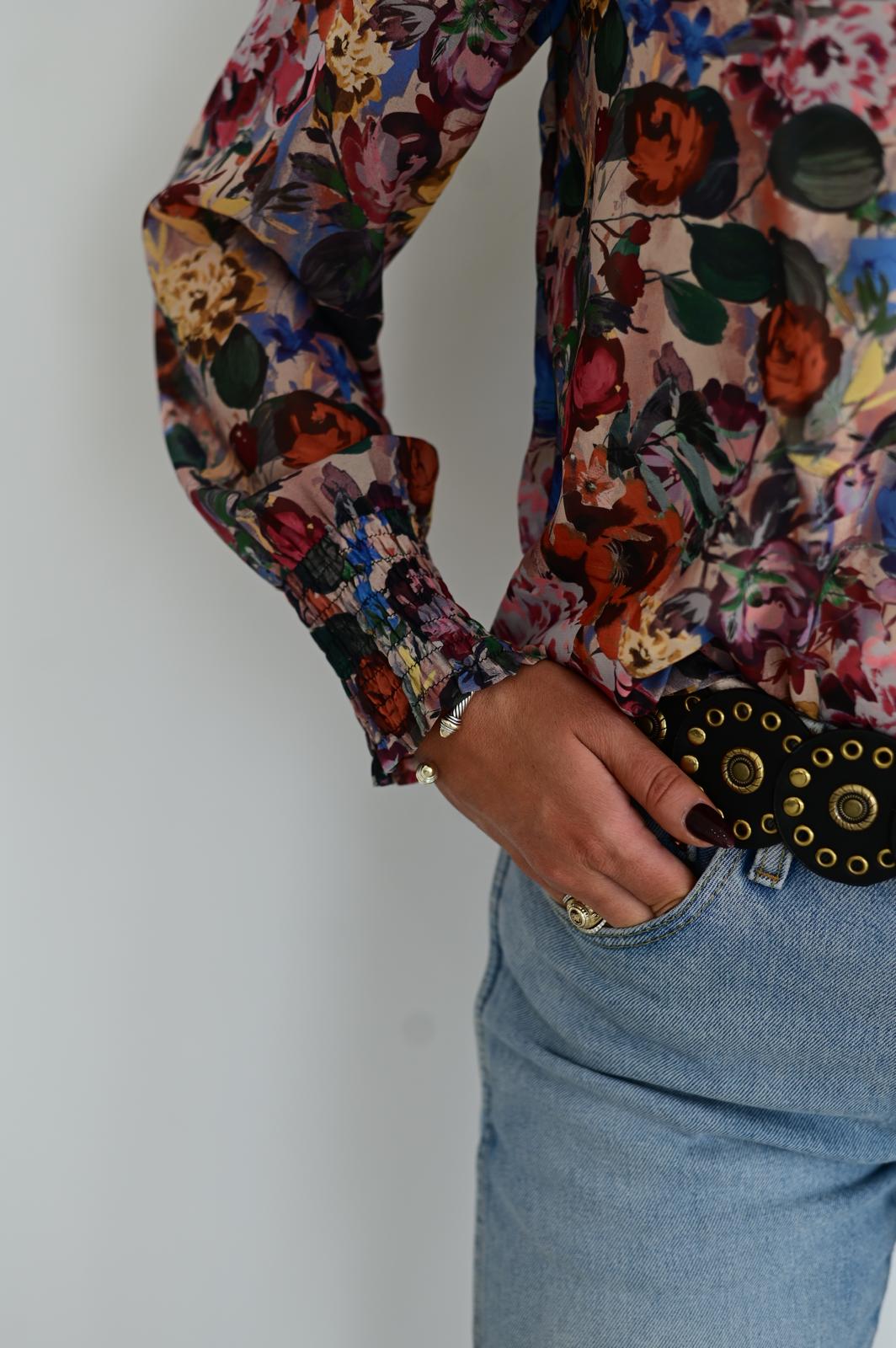 TH1900 FALL FLORAL  LS TOP (7 Piece)