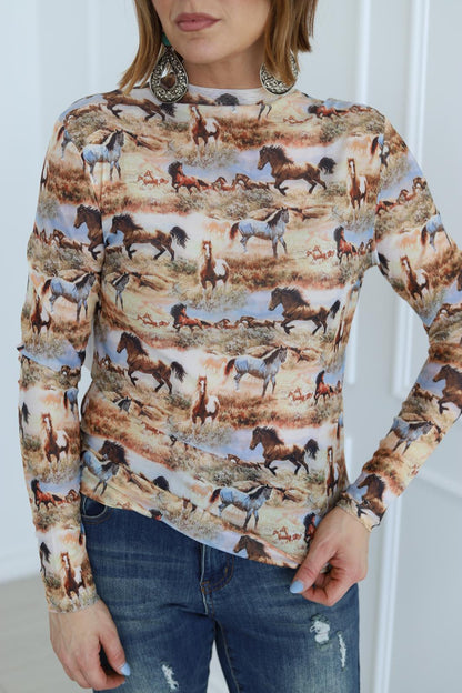 TH1221 S230 WILD HORSE MESH TOP (1 Piece)