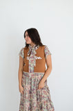 TH4215 BROWN WESTERN PULLOVER SWEATER (1 Piece)