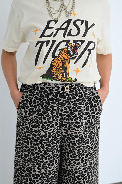 TH56 CHEETAH WEAVE PANT (1 Piece)