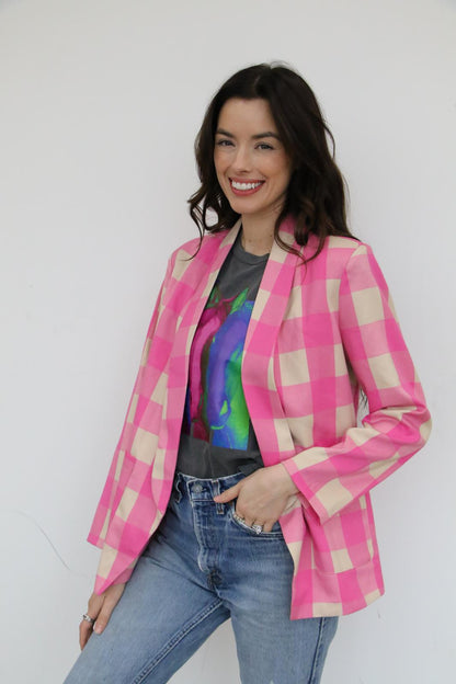 TH1200 PINK GINGHAM (7 Piece)