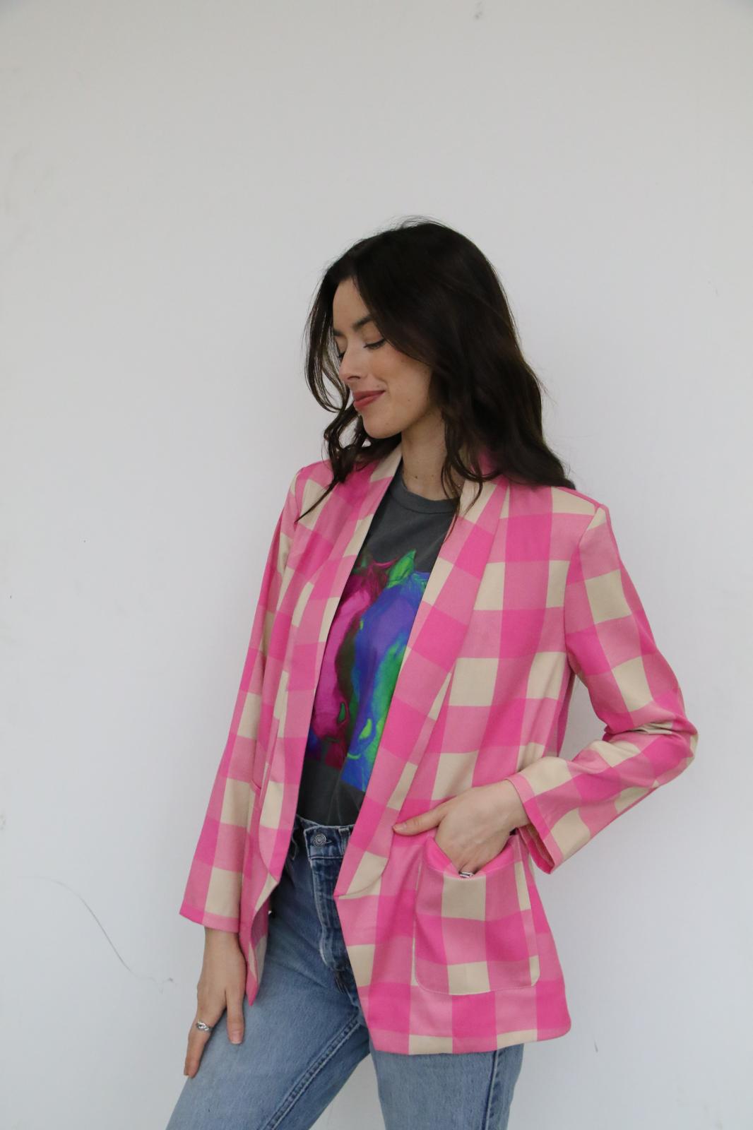 TH1200 PINK GINGHAM (7 Piece)