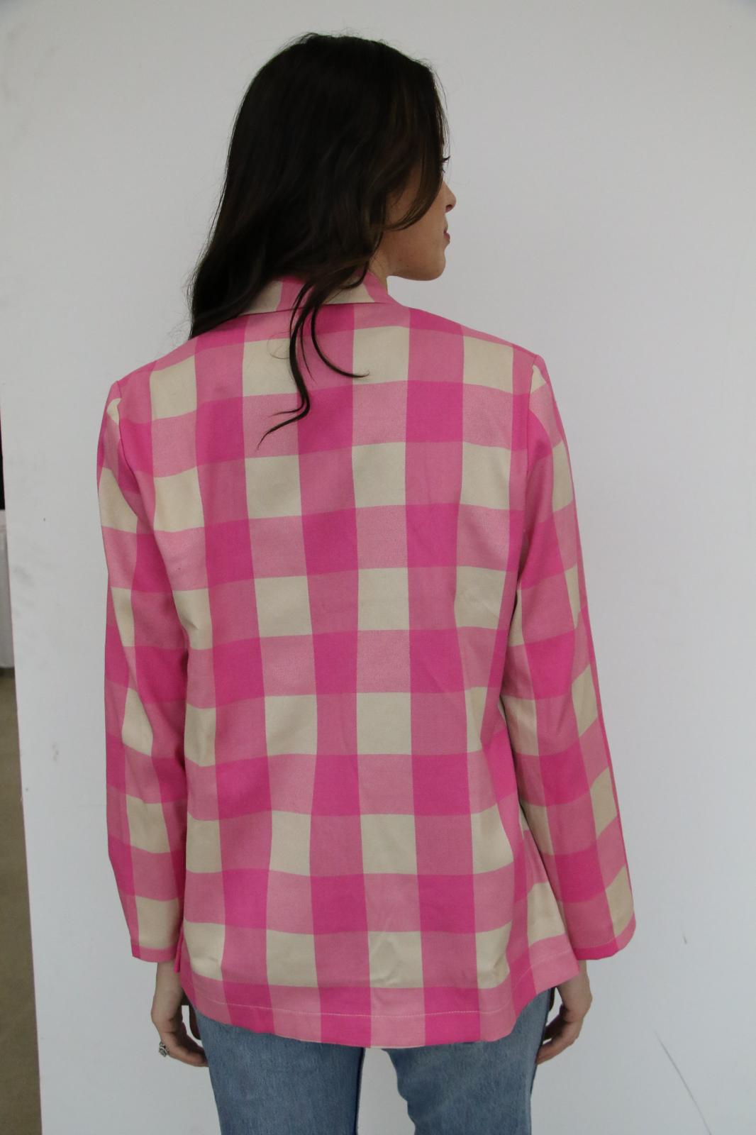 TH1200 PINK GINGHAM (7 Piece)