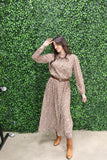 TH6215 LIGHT CHEETAH  DRESS (7 Piece)