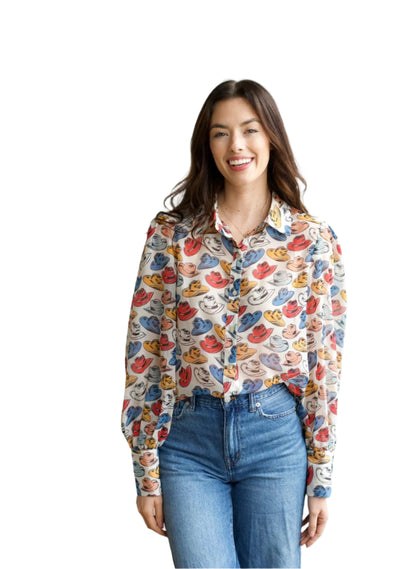 TH11 R11 IVORY HAT BLOUSE (7 Piece)