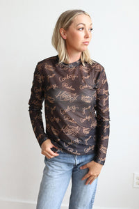 TH1221 LASSO BLACK MESH TOP(7 Piece)